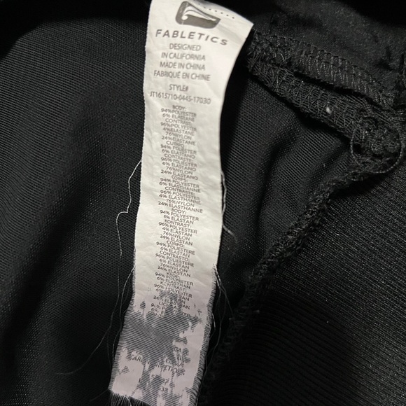 FABLETICS black ithaca jacket size small - Picture 13 of 15